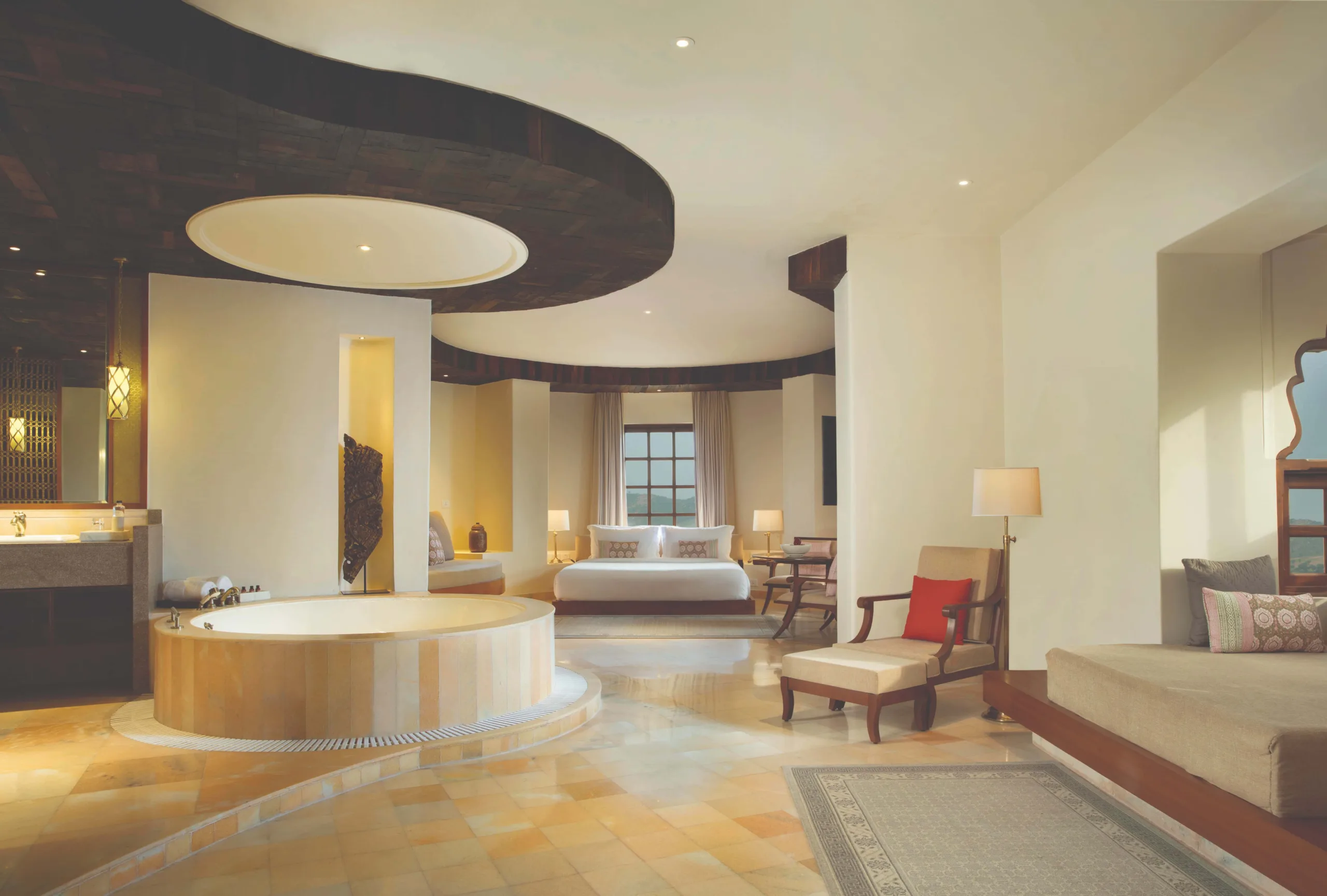 Sensitivity to spaces was crucial to gauge the appropriate lighting solution for areas of such high heritage value