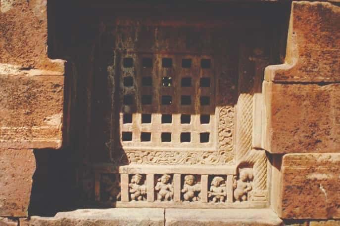 Figure-1: Nachna Parvati-Temple Jali, Gupta Period
