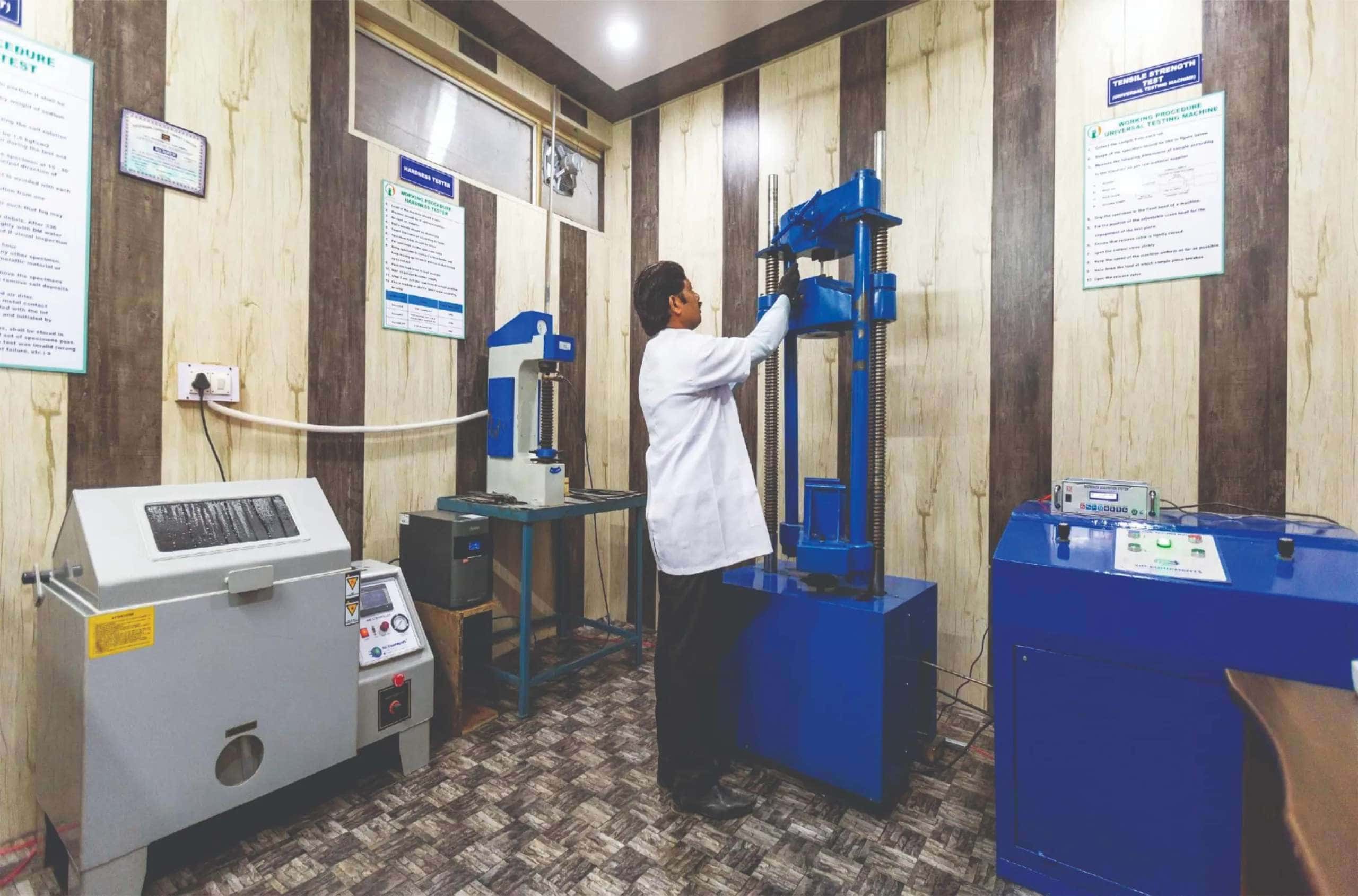 Testing of products for compliance
