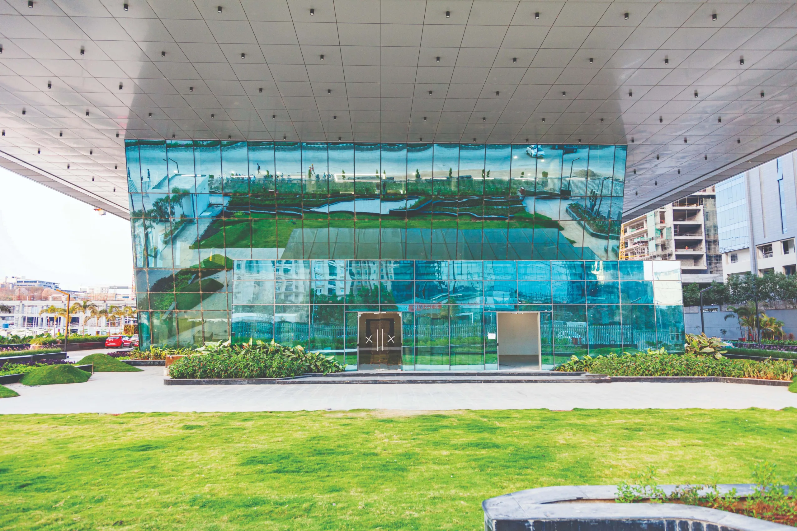 T Hub Phase-2 - Entrance View