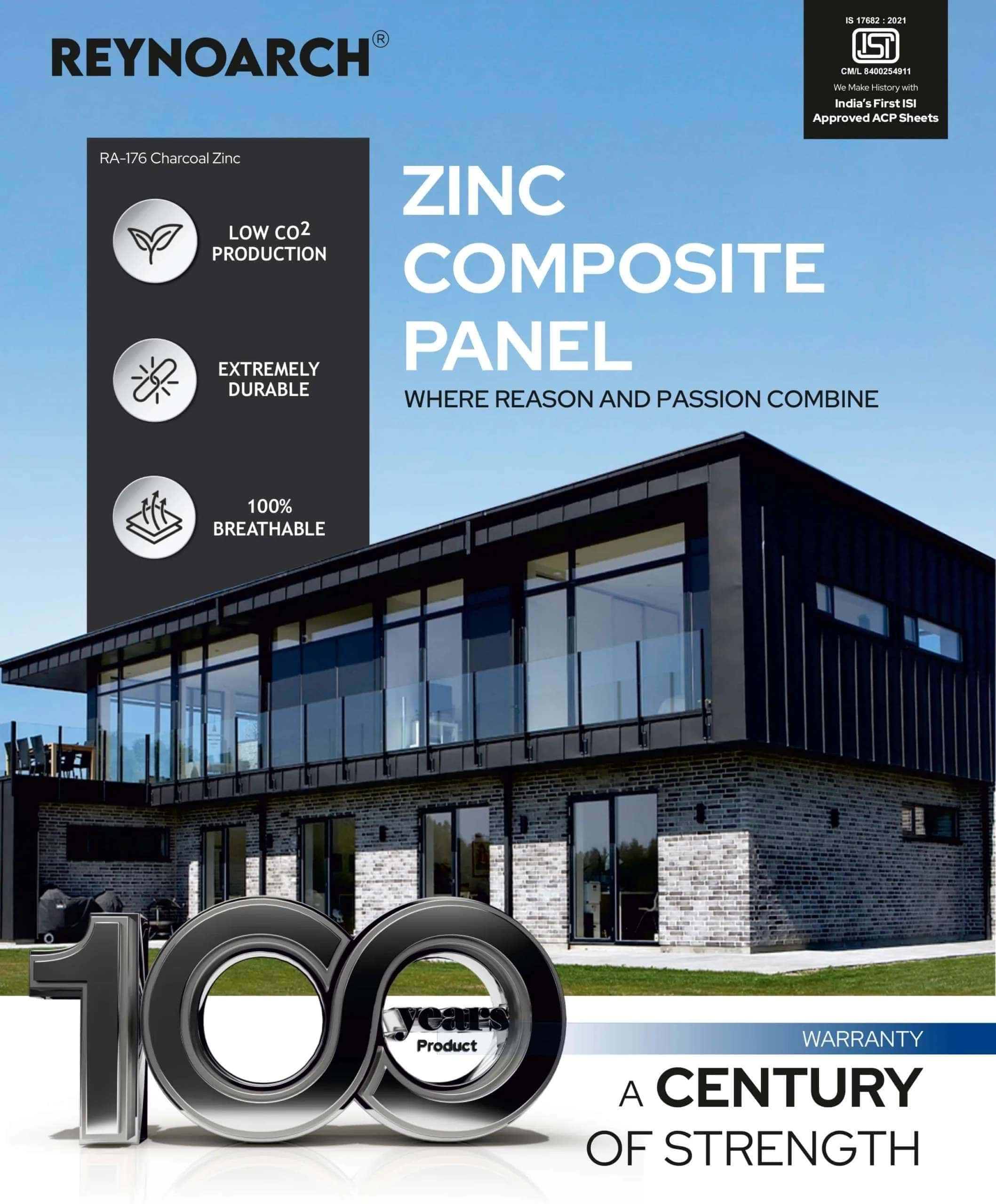 Reynoarch Zinc Composite Panel