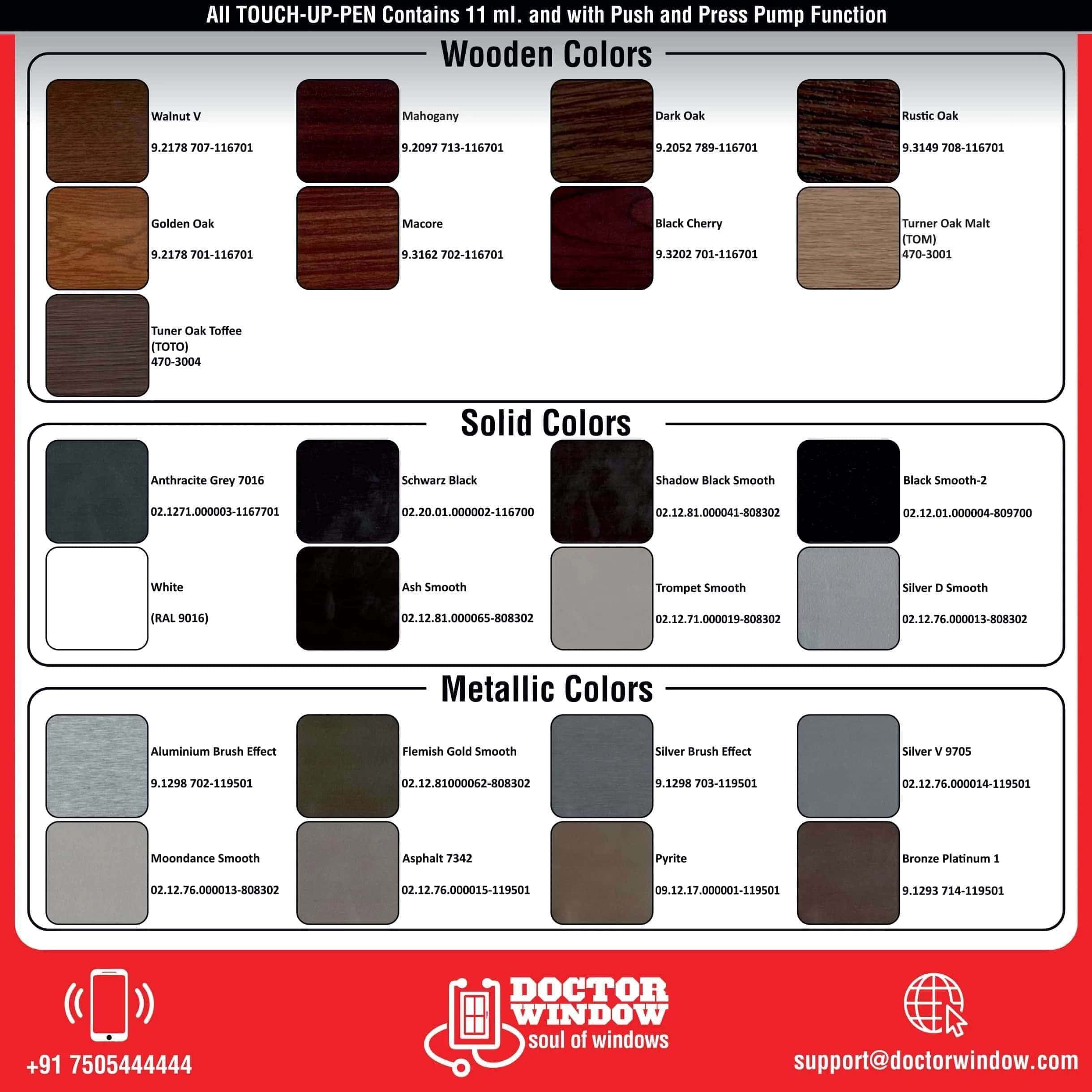 Products Available Colors