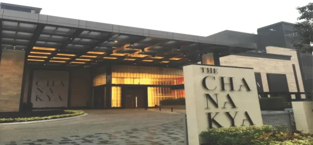 Chanakya, New Delhi - The Prismatic Glass At The Main Atrium