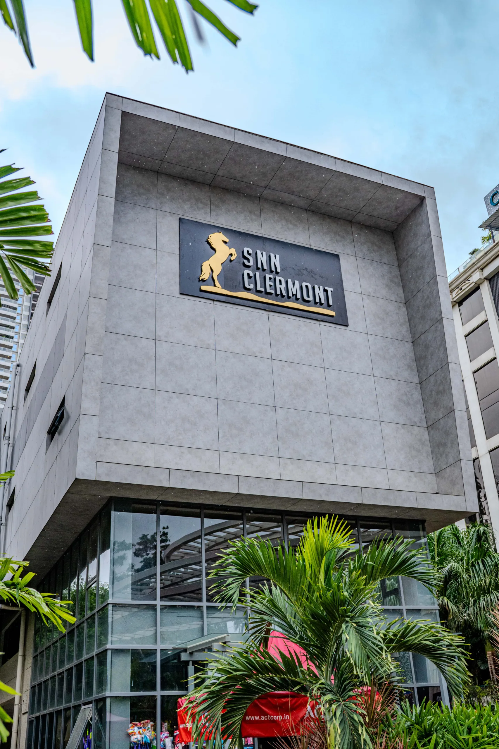 Image Credit – Greenlam Industries - Façade application in Bangalore commercial project