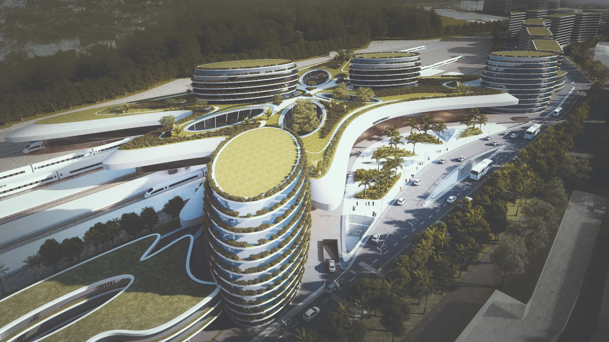 Overview of the station design