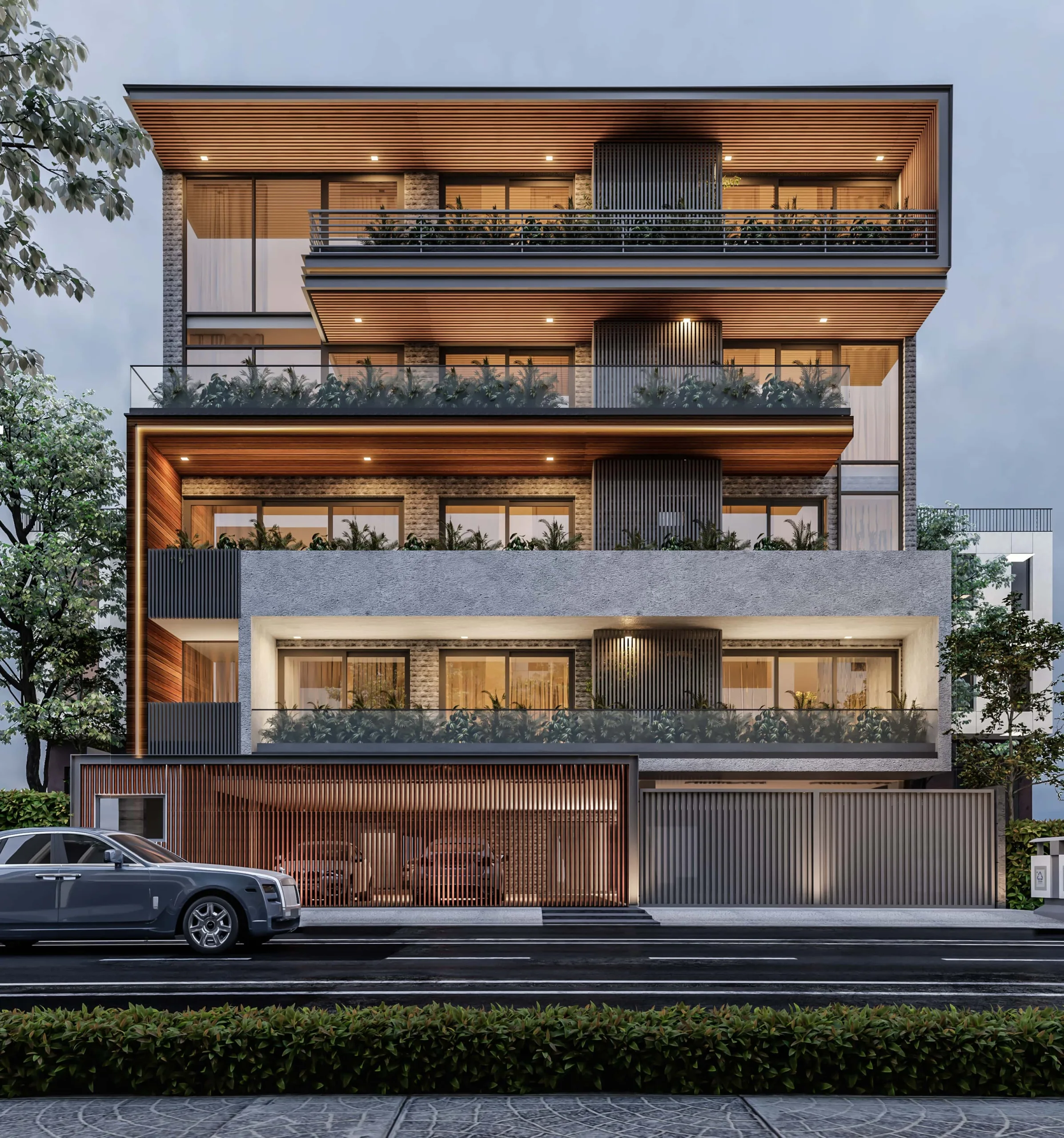 3-D view of a project by Cityspace ‘82 Architects