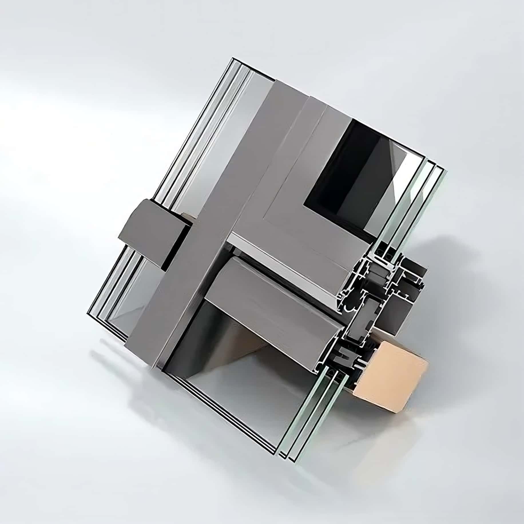 Aluminium-Glass Skylight With Roof Openable On Timber Structure