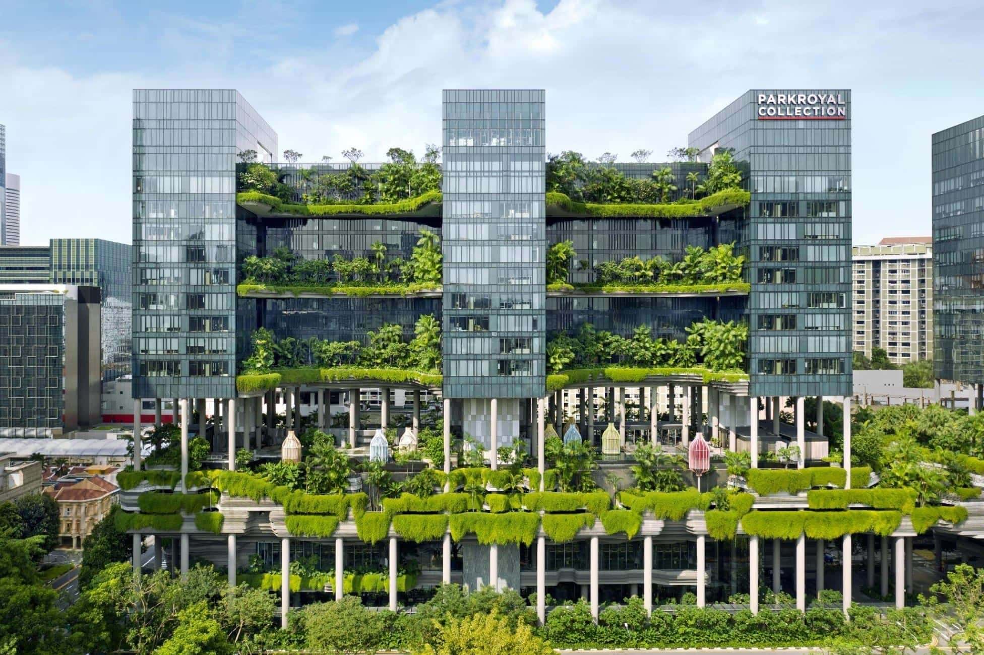 Green Terraces, Parkroyal, Singapore (Studio Meraki)