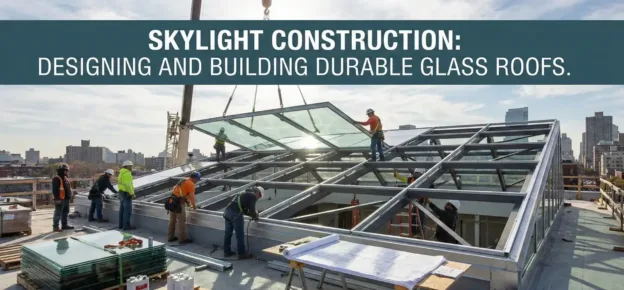 Skylight Construction Designing And Building Durable Glass Roofs