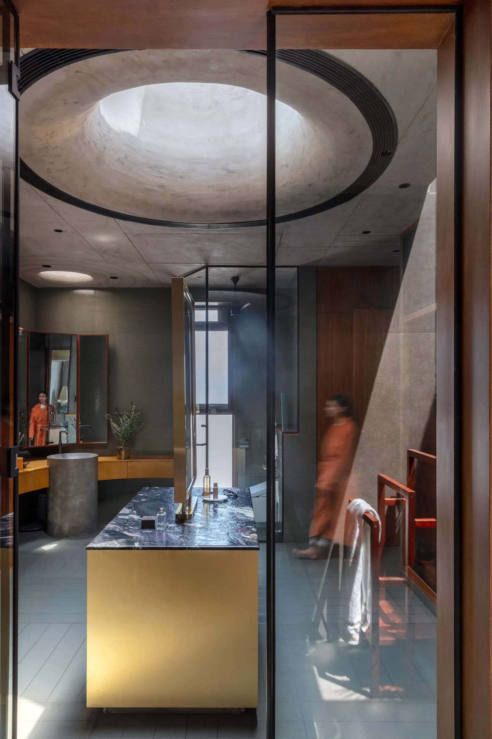 At Anantya, orientation analysis dictated window-to-wall ratios, while sensor-based dimming balanced natural and artificial light through the day (Image Credit- Palindrome Spaces)