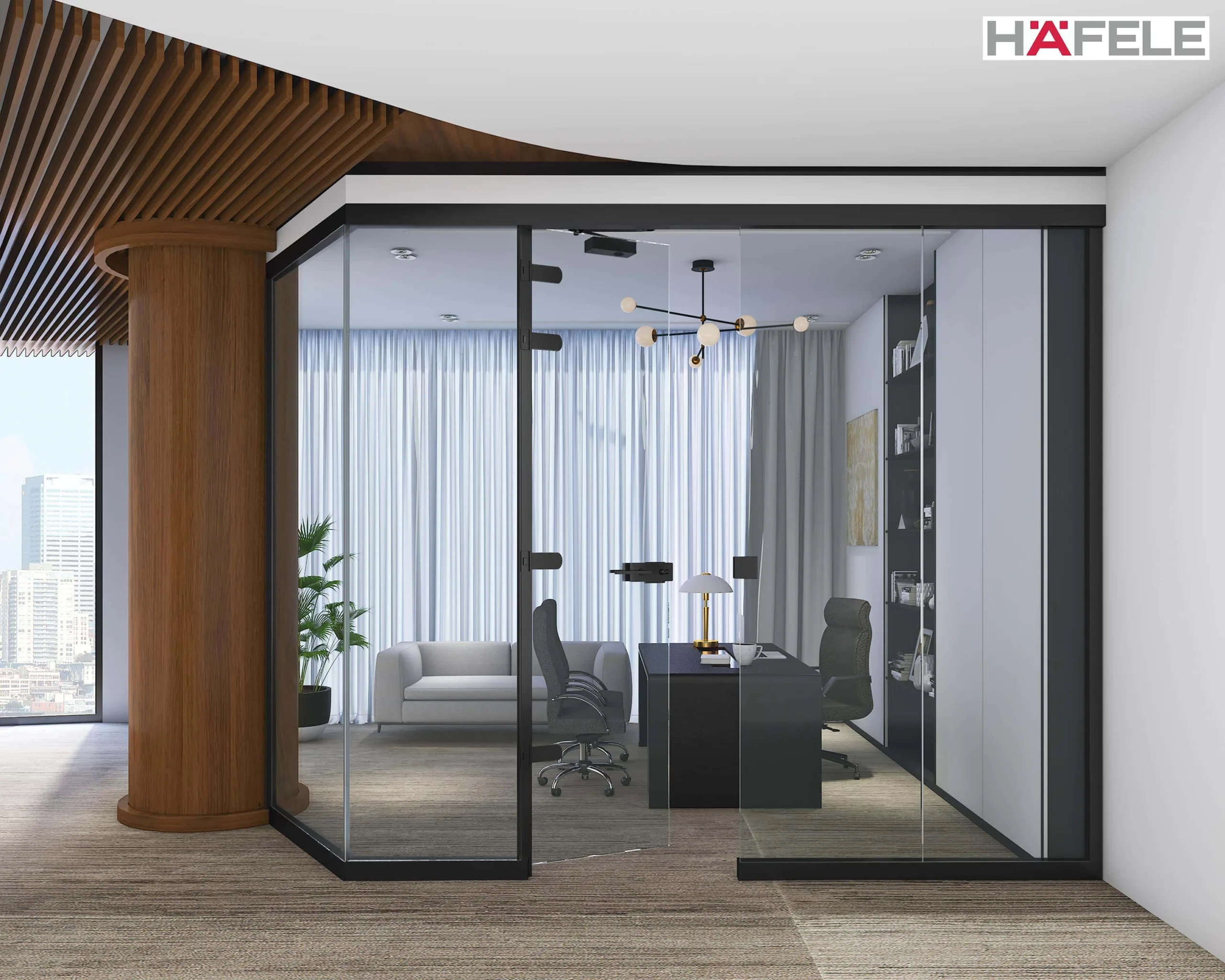 Black Stile Door by Hafele