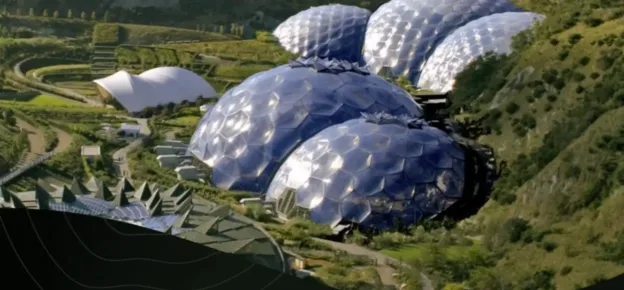 Eden Project Cornwall, England (Image Credit - Google)