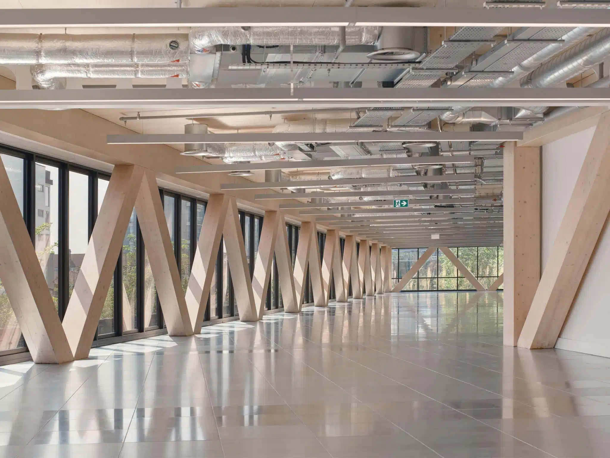 Façades should facilitate the movement of fresh air without compromising acoustics, safety, or thermal control (Image courtesy Skyline Façade)