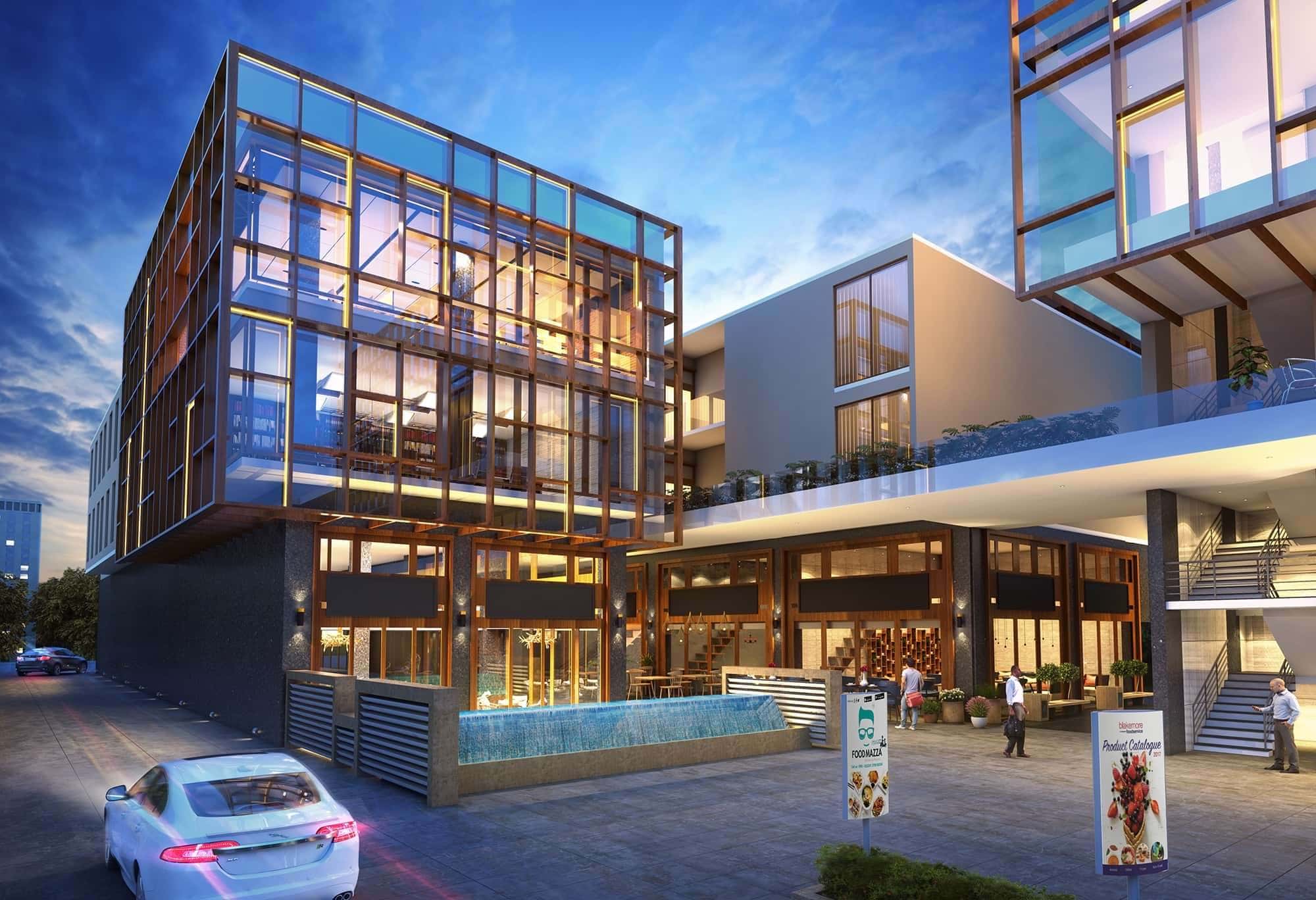 Hinjewadi High Street - A project by Integrid Design Consultants