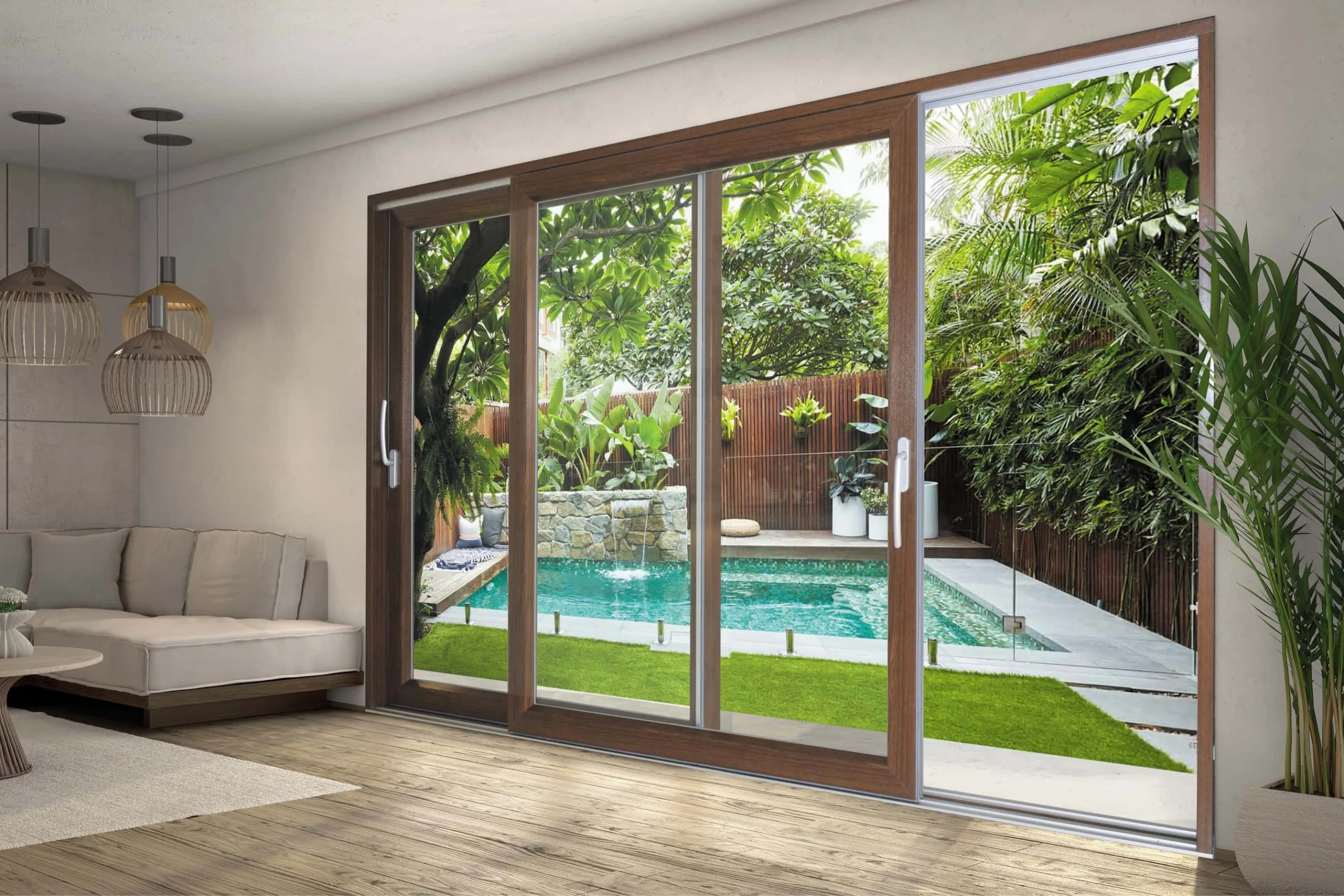 Lift & slide door