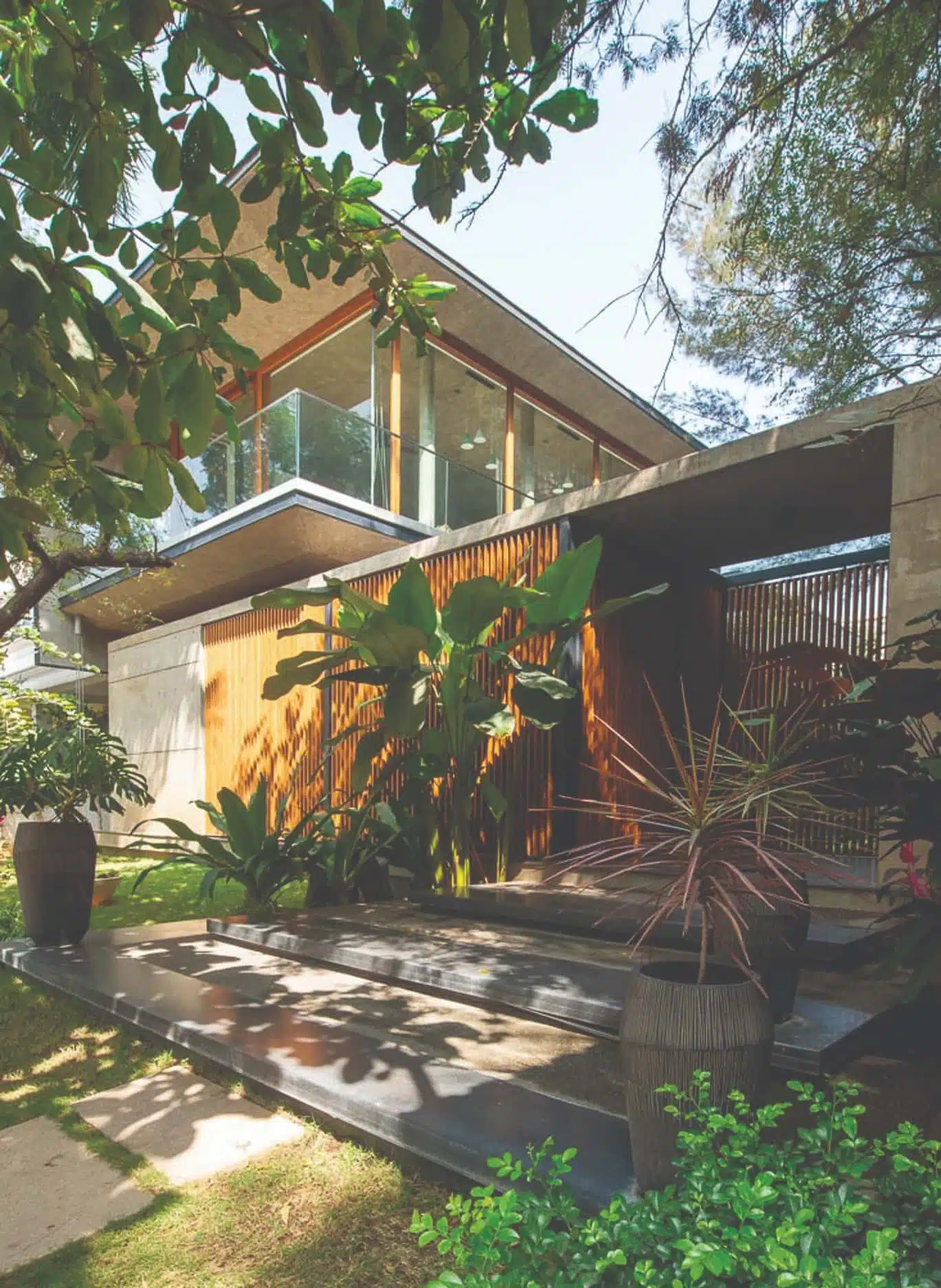 A façade that arises from functional necessity - shading devices responding to climate, openings aligned with natural ventilation, materials sourced locally – becomes beautiful precisely because it is authentic