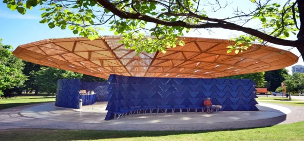 Serpentine Gallery Pavilion (2017) in London, the United Kingdom