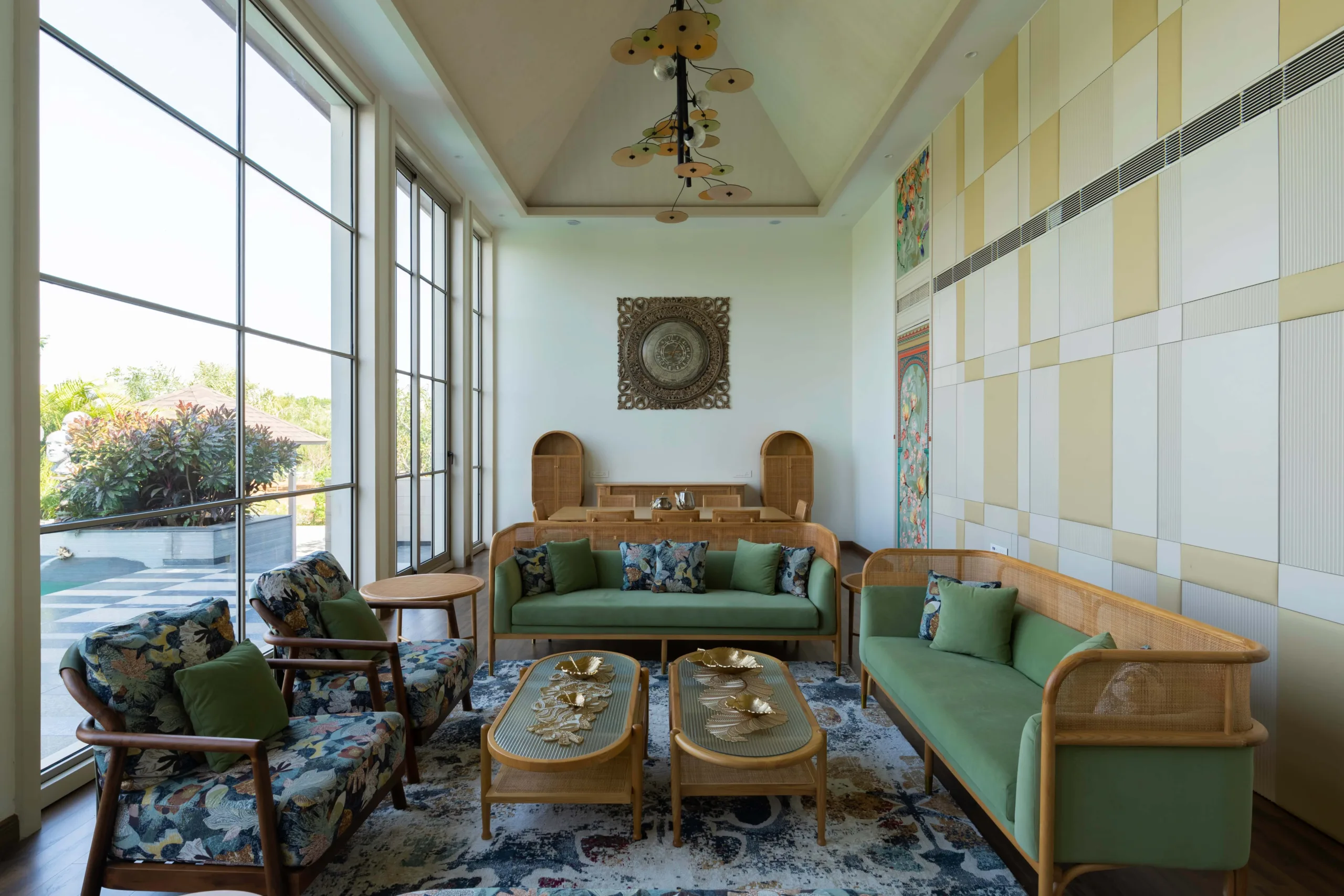 The benefit of daylighting can be obtained through proper building orientation and careful consideration of window size and placement during the design phase