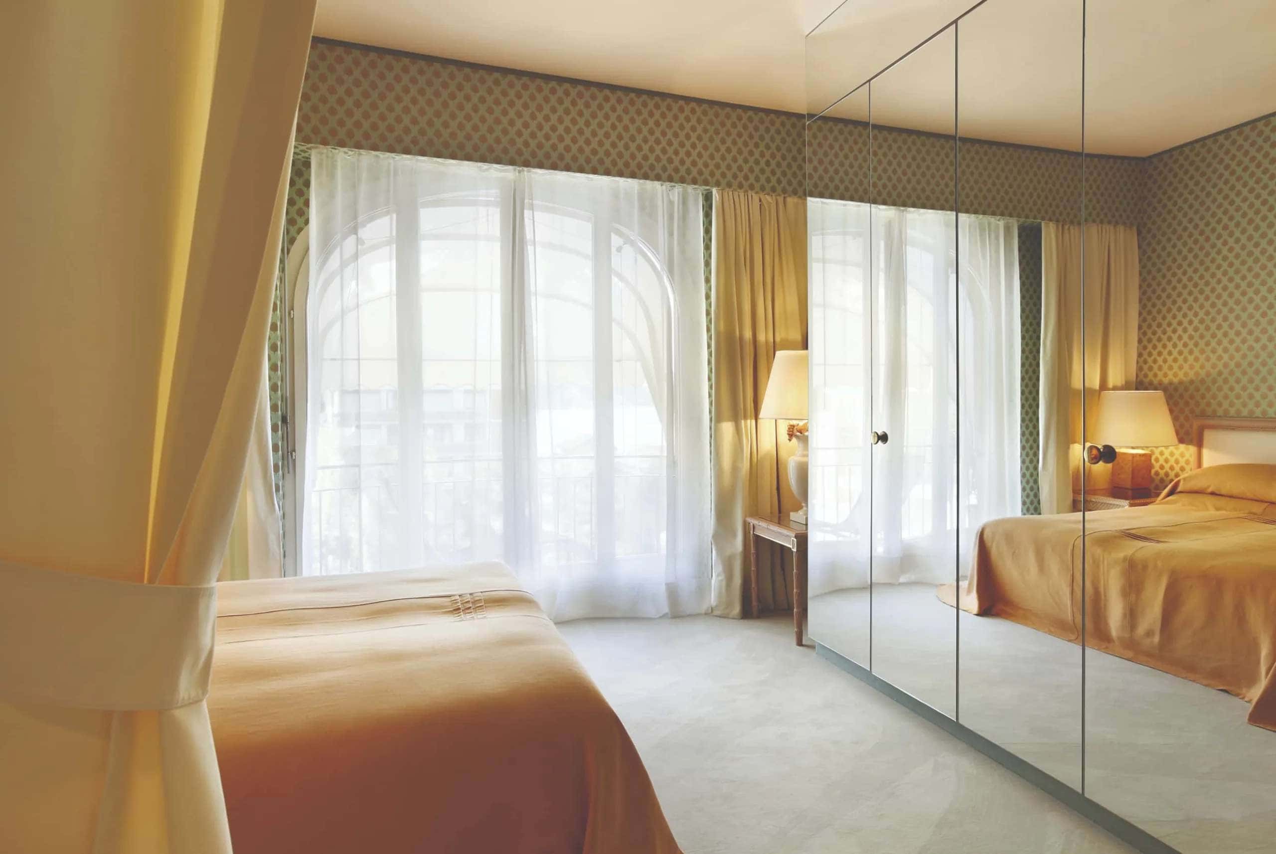 Mirrors - adding to the depth of the room