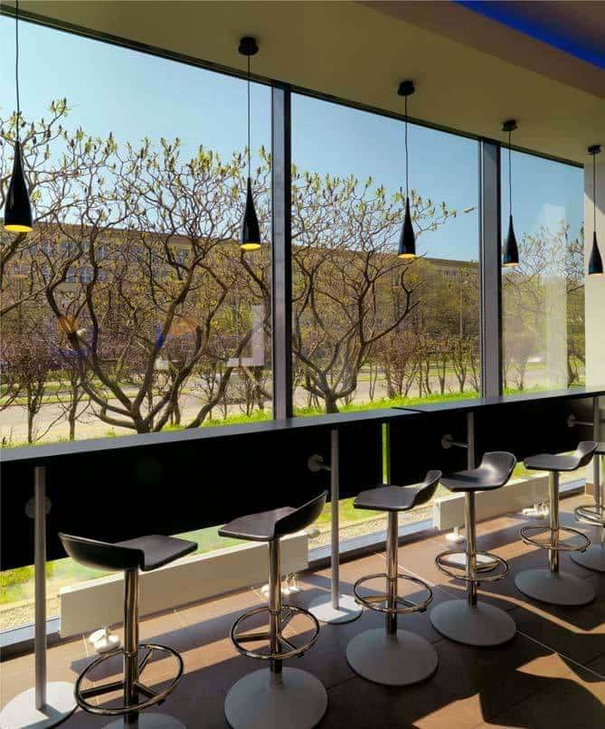 Pilkington, SaniTise, Anwendungen, Baubereich