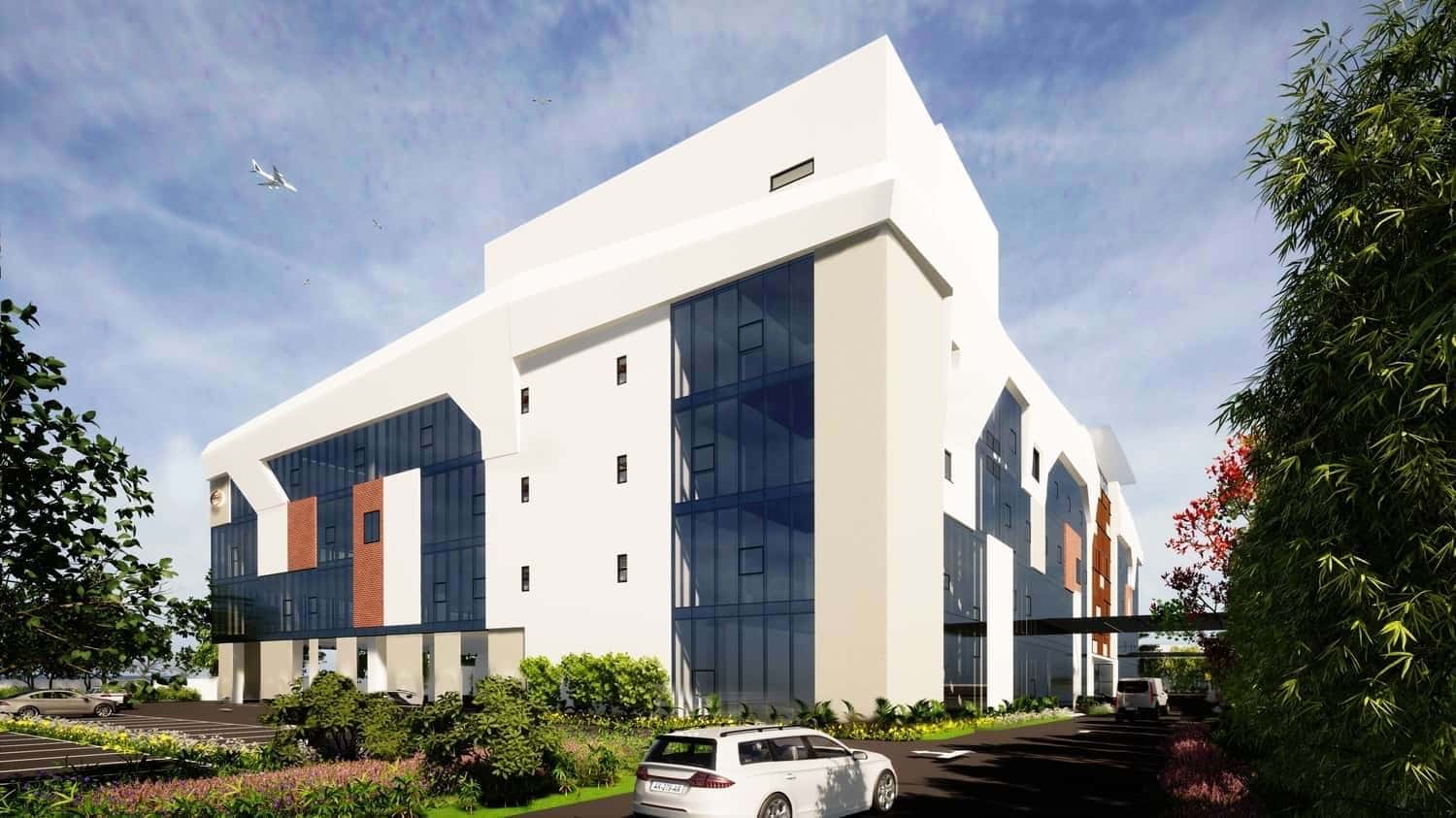 Reduced glazing to mitigate heat entry and radiation