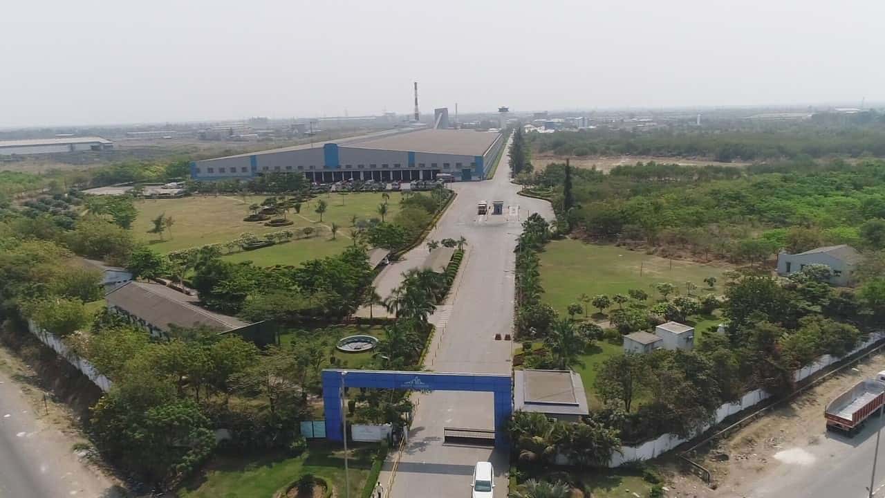 Saint-Gobain factory at Jhagadia, Gujarat