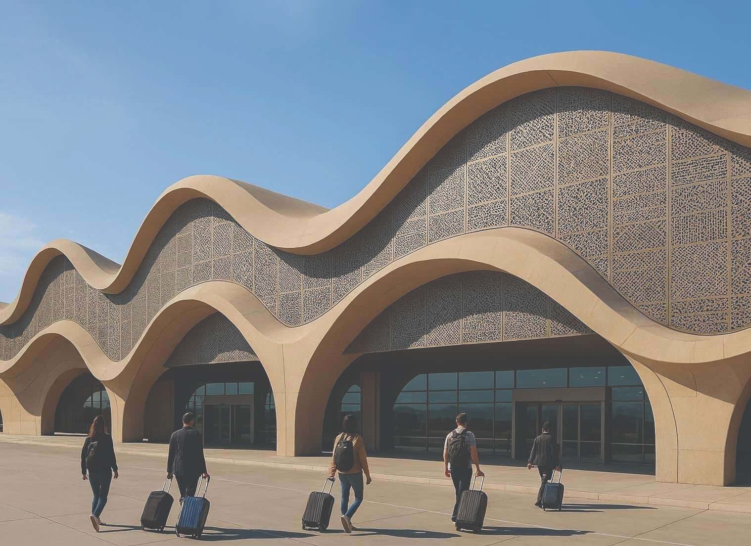 With airports located in extreme climates, from deserts to Arctic zones-façades are evolving into intelligent, climate-adaptive envelopes