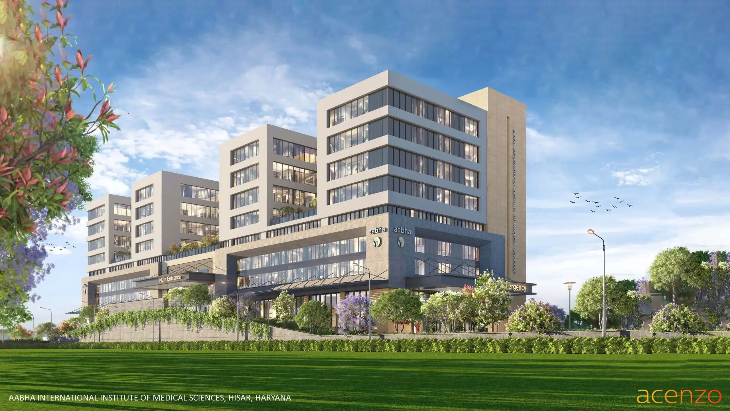 AABHA International Institute of Medical Sciences, Hisar, Haryana (Image Credit - Acenzo LLP)