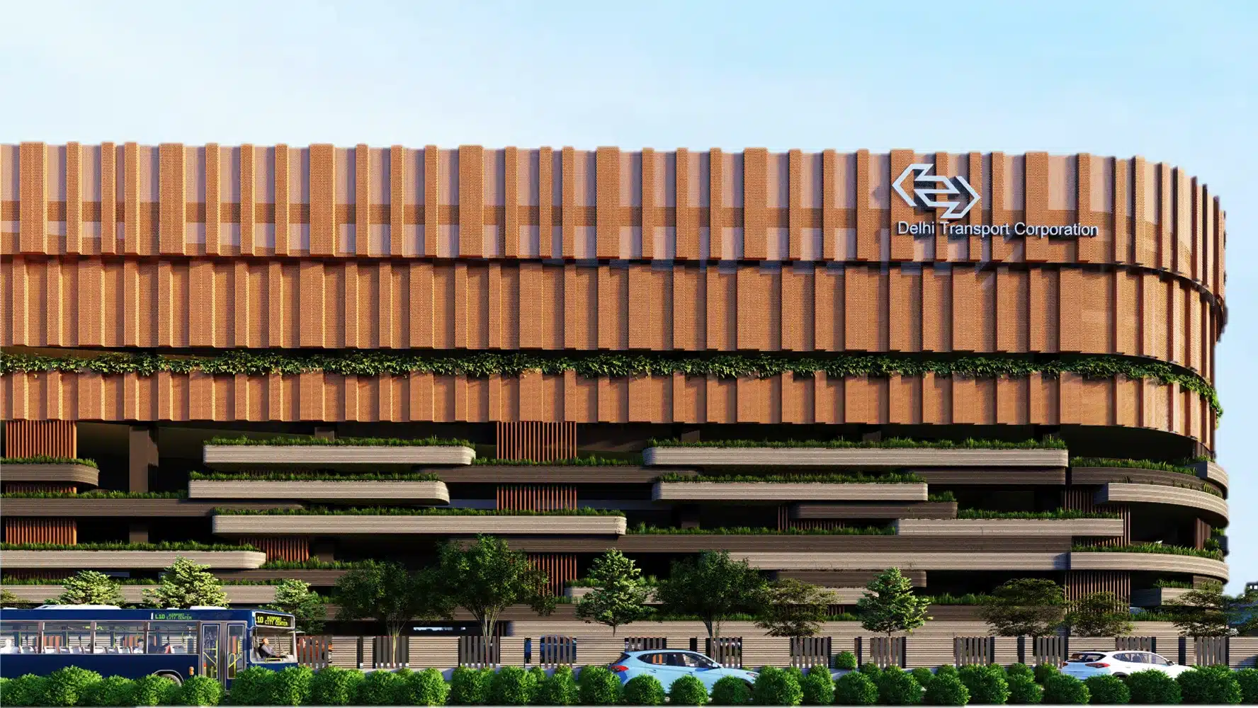 DTC Bus Terminal, Delhi (Image Credit - Confluence)