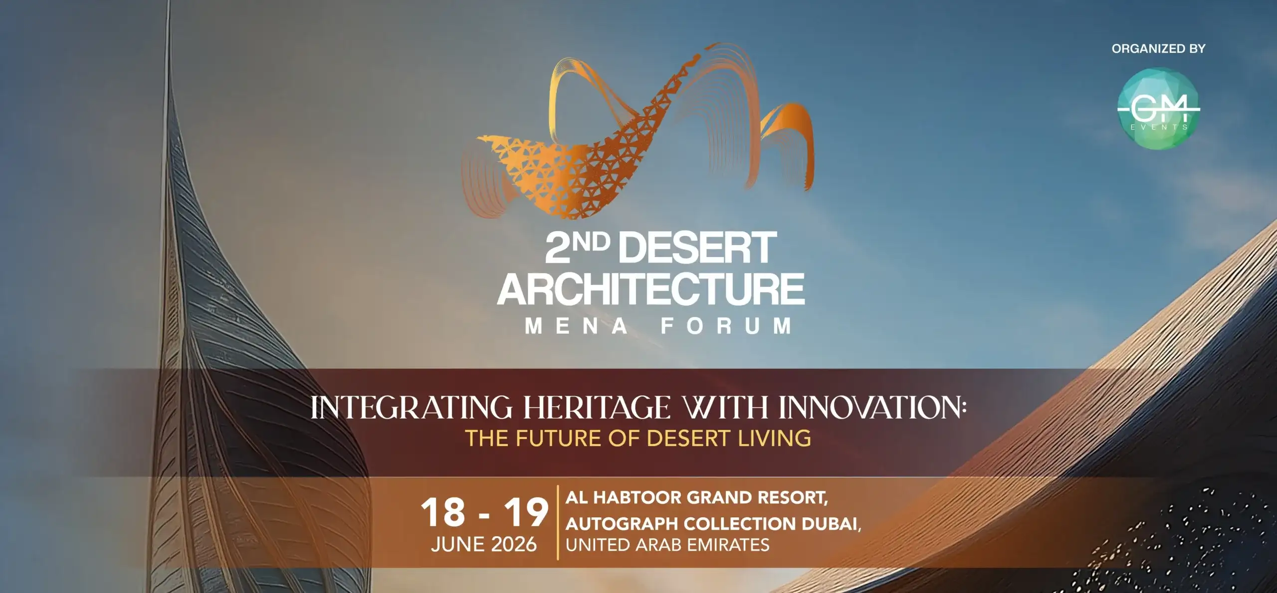 2nd Desert Architecture Mena Forum – Dubai (UAE)