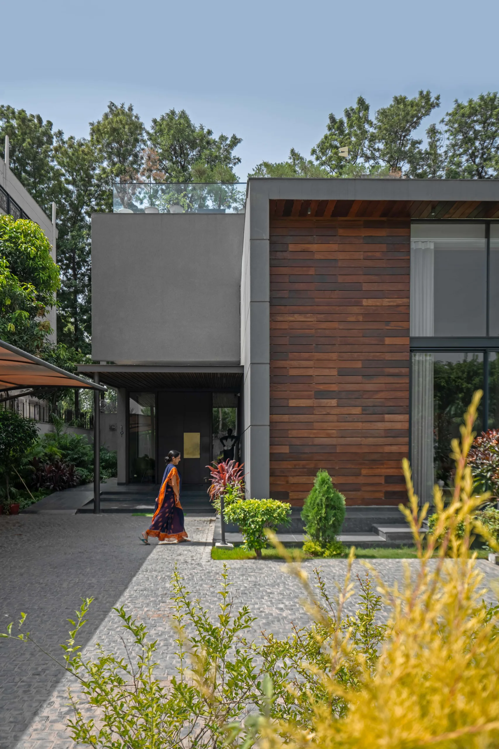 Façades are performative systems that control energy, shape experience, and respond to climate