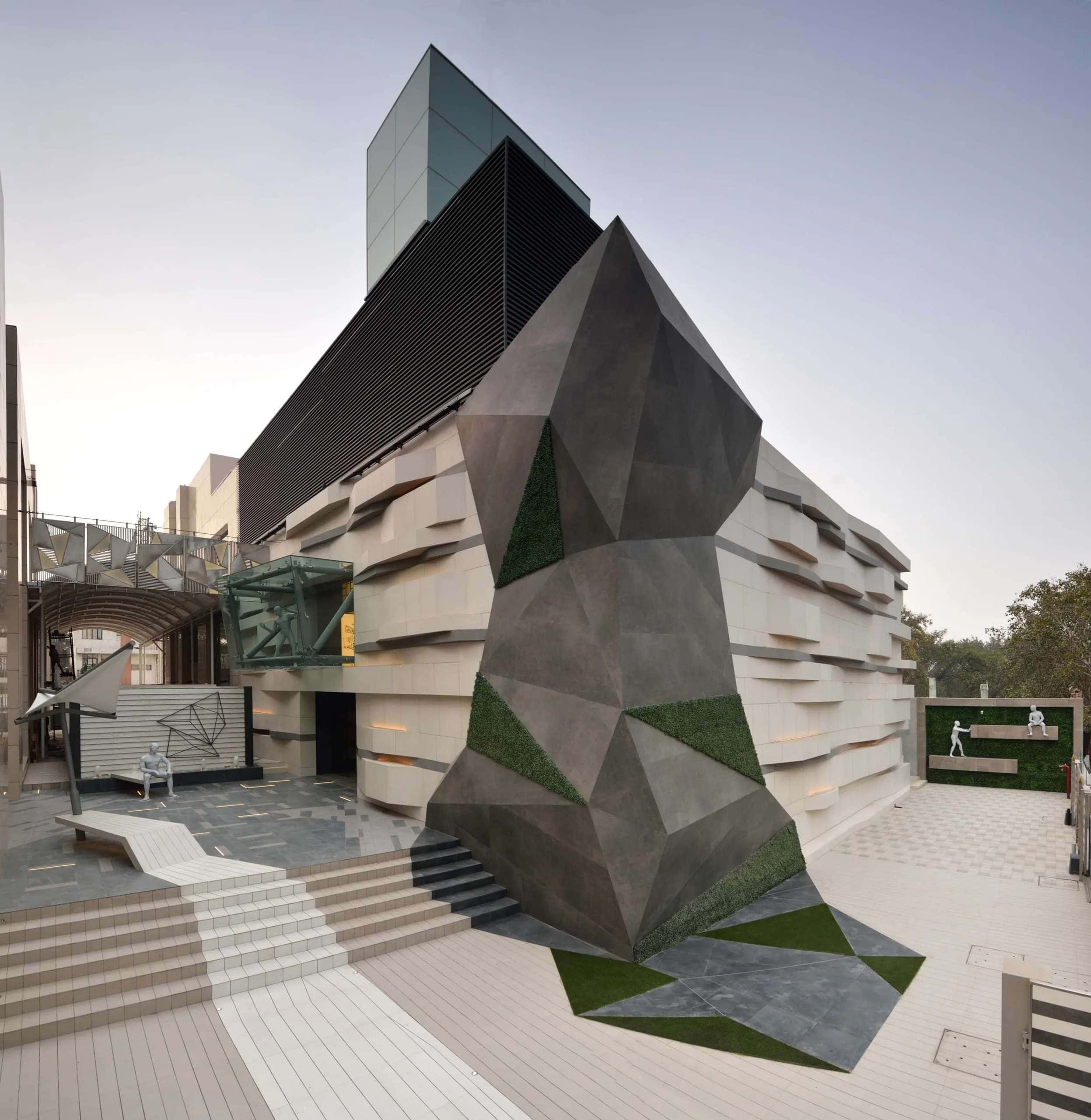 Intersekt Building Elevation (Image Credit - Spaces Architects@ka)