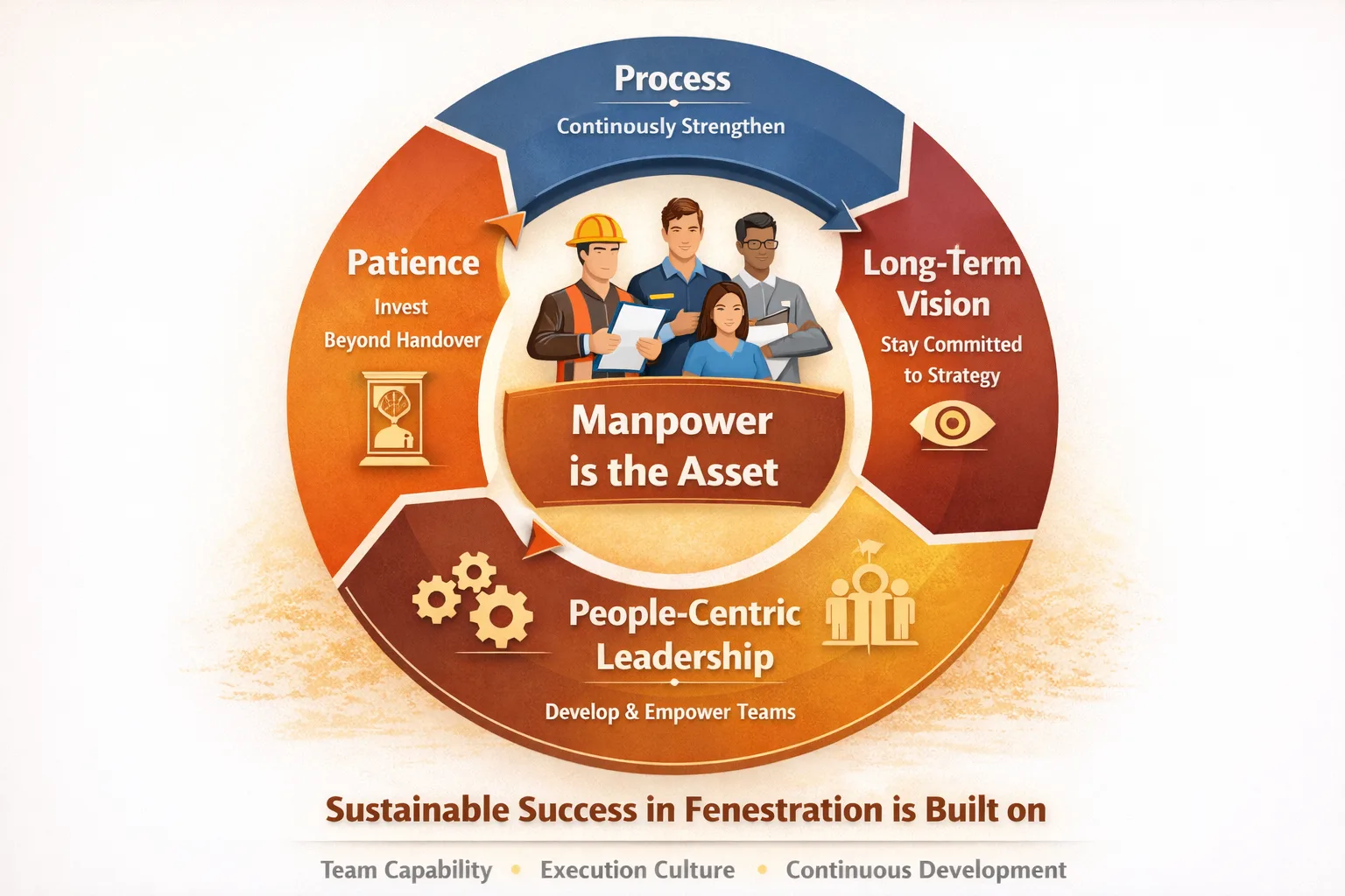 Sustainable success in fenestration starts with empowered people, strong processes, and a long-term vision