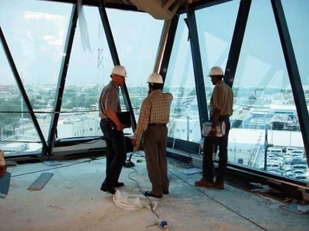 Al-Tijaria Tower In Kuwait, On-Site Inspection (Image Courtesy Priedemann)