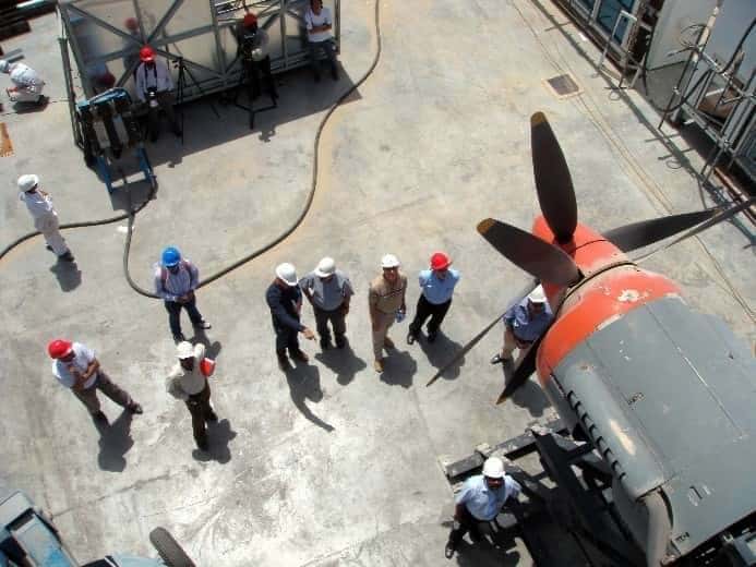 Etihad Towers in Abu Dhabi, Mock-Up Association, Functional Mock-Up Testing (Image courtesy Priedemann)