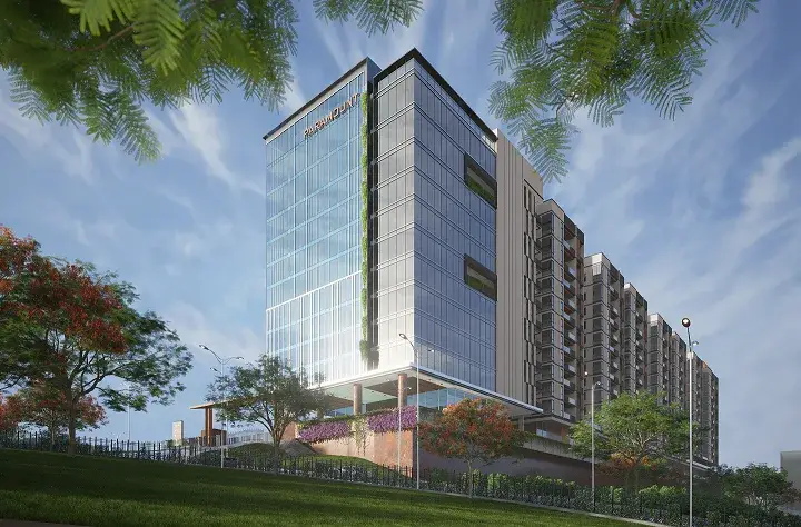 Fuji Paramount, Hyderabad - Optimised unitised systems offer compelling value for mid-to-high-rise projects because factory fabrication and reduced site labour mitigate risks (Image Credit - PRA Facade Design & Engineering Consultancy)