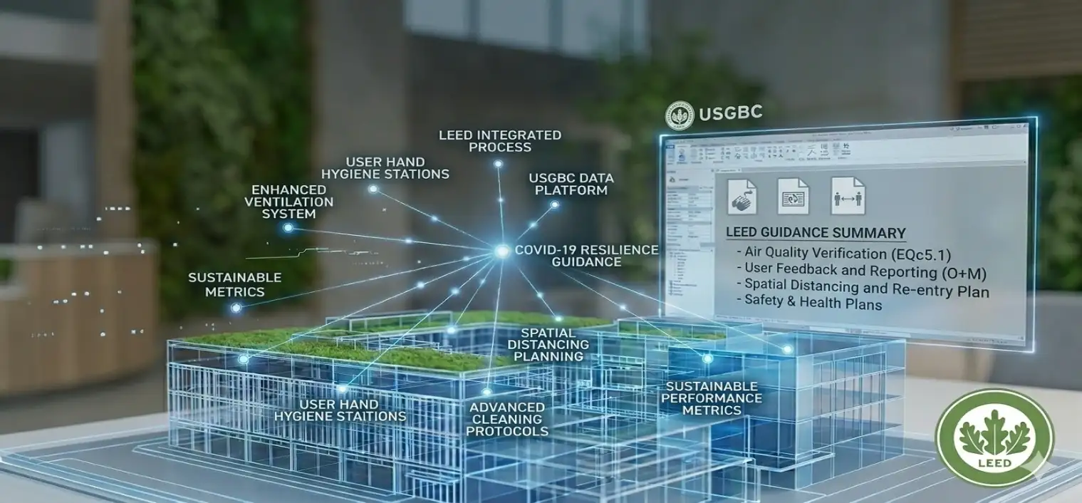 USGBC Introduces New LEED Guidance To Address COVID-19 Concerns