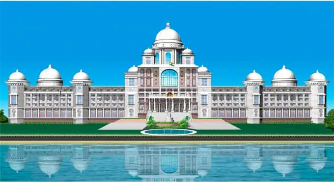 Telangana Secretariat Model