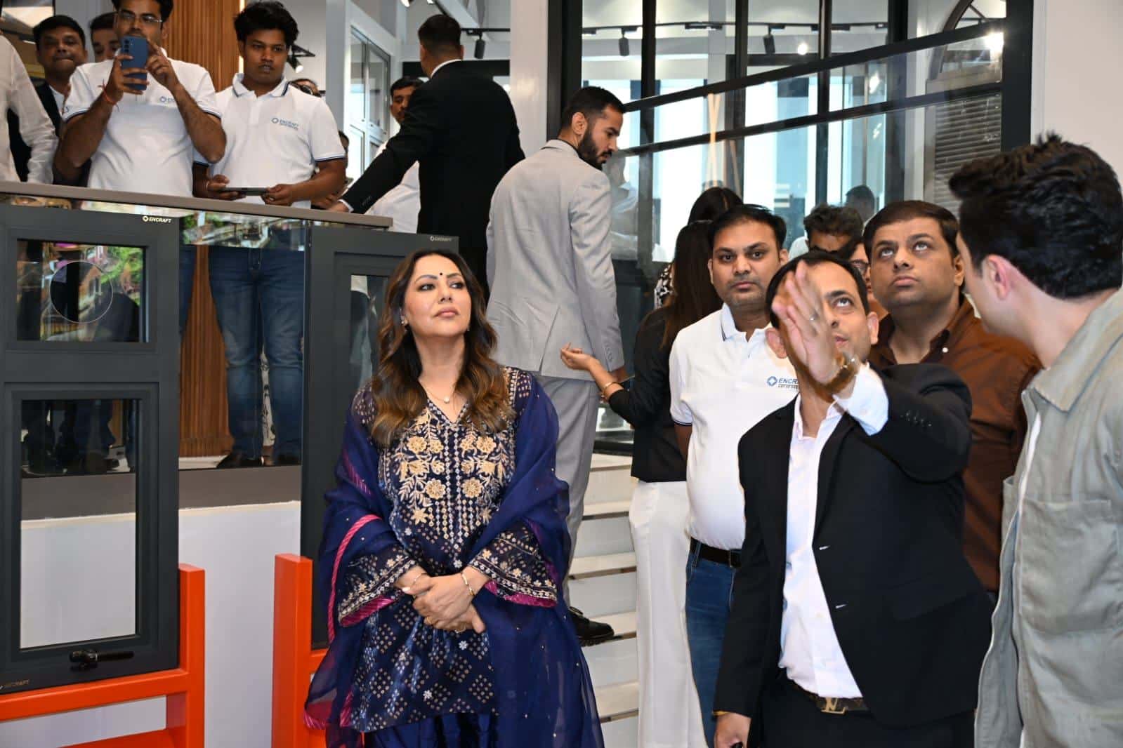 Gauri Khan Inauguration With Avanish Singh Visen