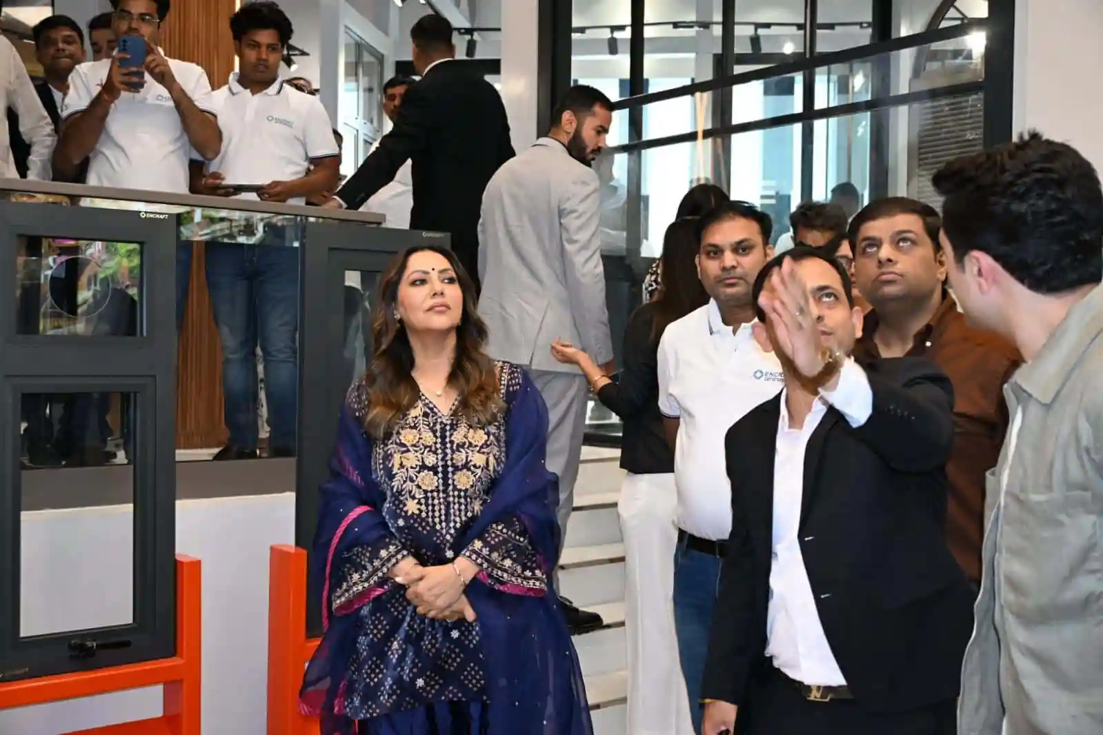 Gauri Khan Inauguration With Avanish Singh Visen