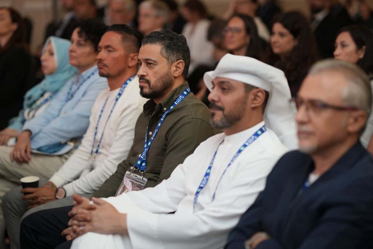 A panel discussion during the opening day of the Desert Architecture MENA Forum 2026 in Dubai