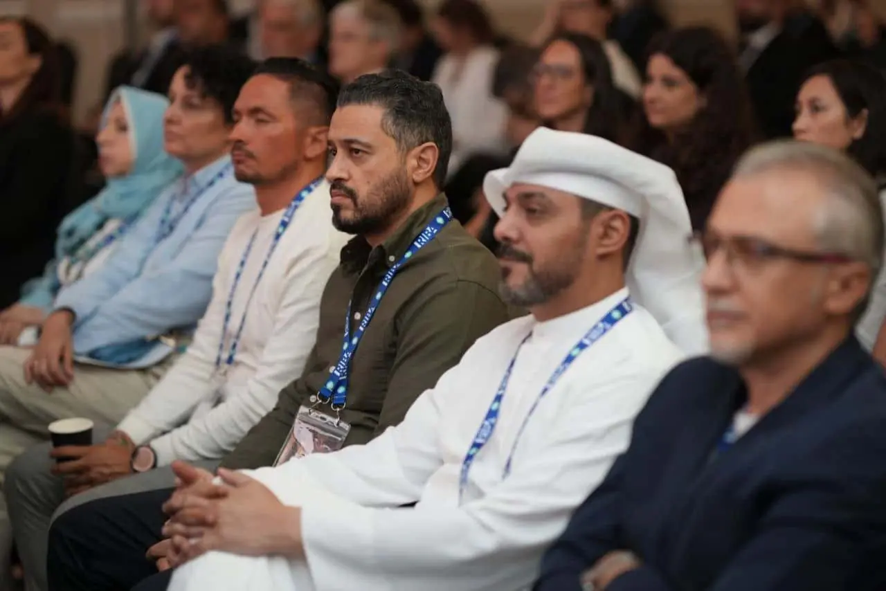 A panel discussion during the opening day of the Desert Architecture MENA Forum 2026 in Dubai