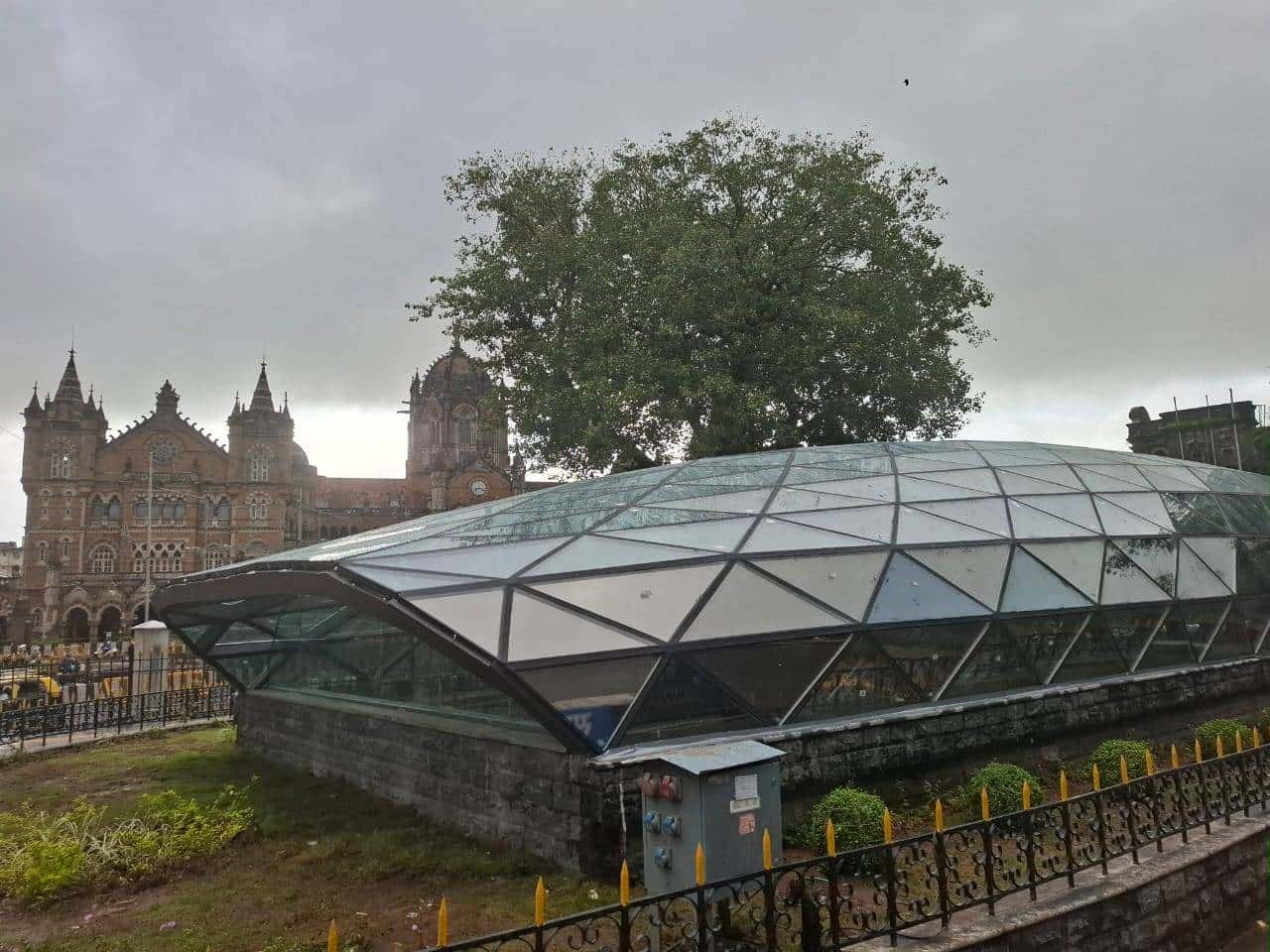 CSMT skylight back side view