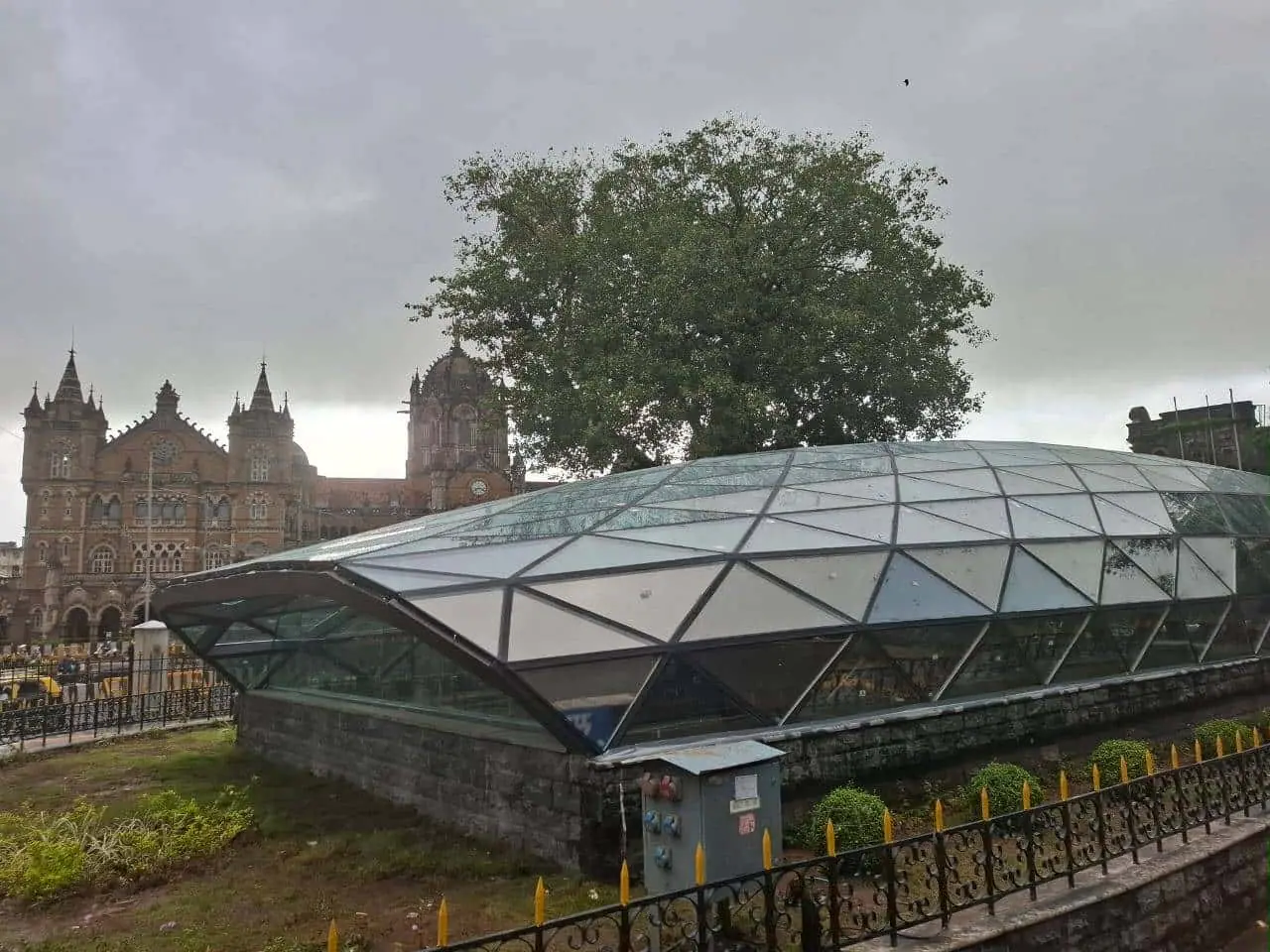 CSMT skylight back side view