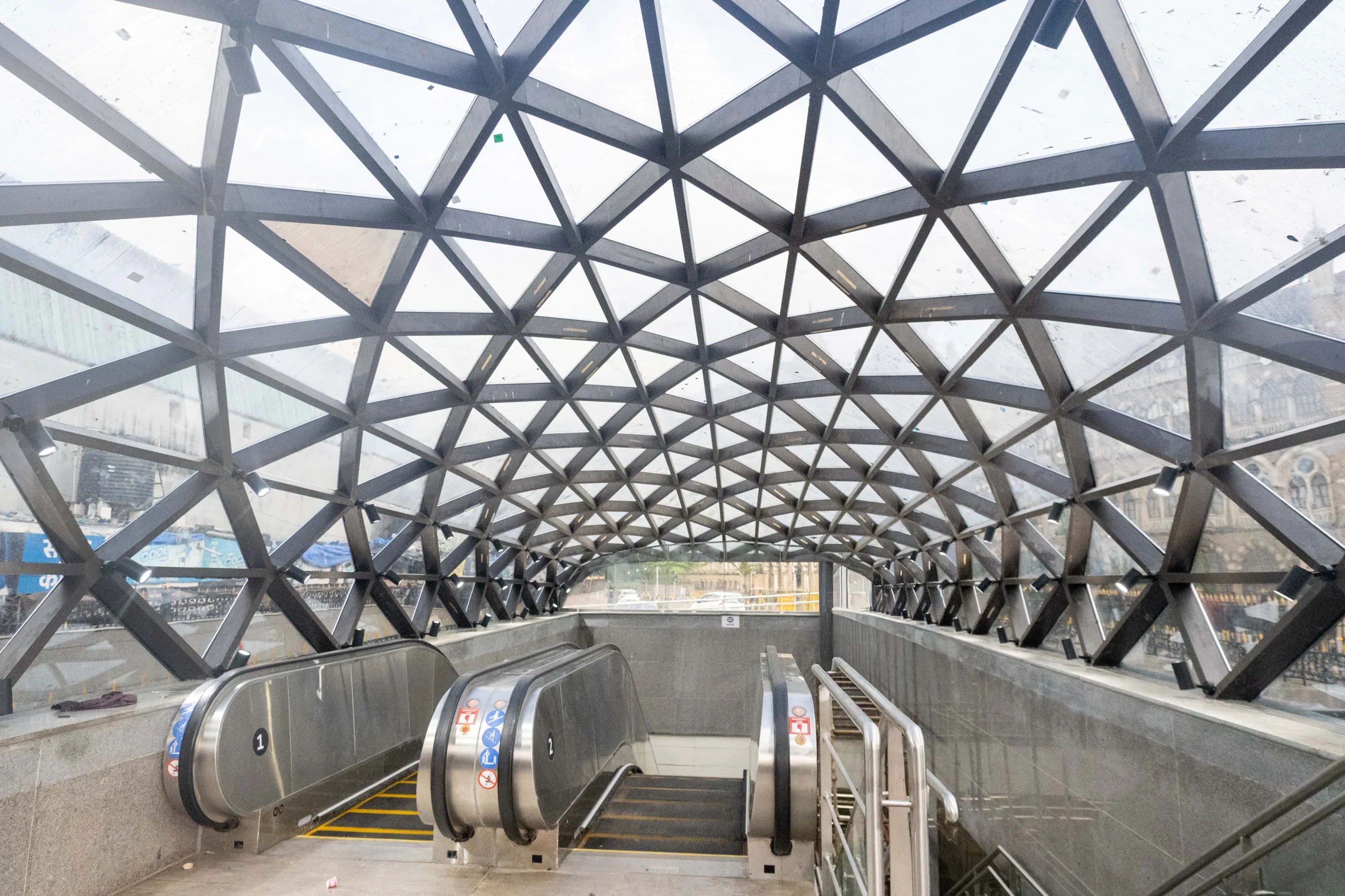 CSMT skylight under view