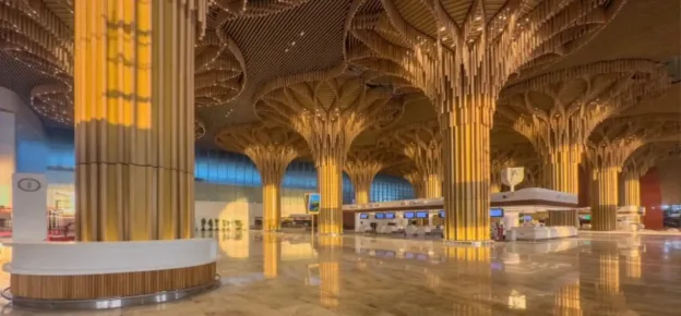 In large public infrastructure, such as airports, sustainable digital planning contributes directly to lower embodied waste and better lifecycle performance