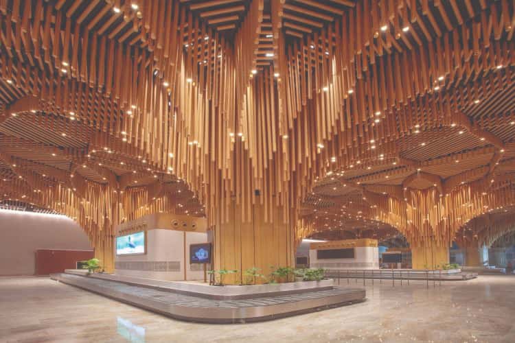 In large public infrastructure, such as airports, sustainable digital planning contributes directly to lower embodied waste and better lifecycle performance