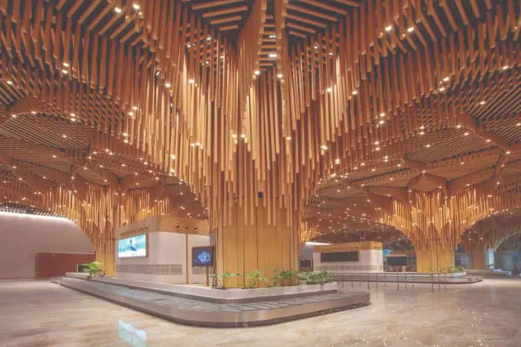 In large public infrastructure, such as airports, sustainable digital planning contributes directly to lower embodied waste and better lifecycle performance