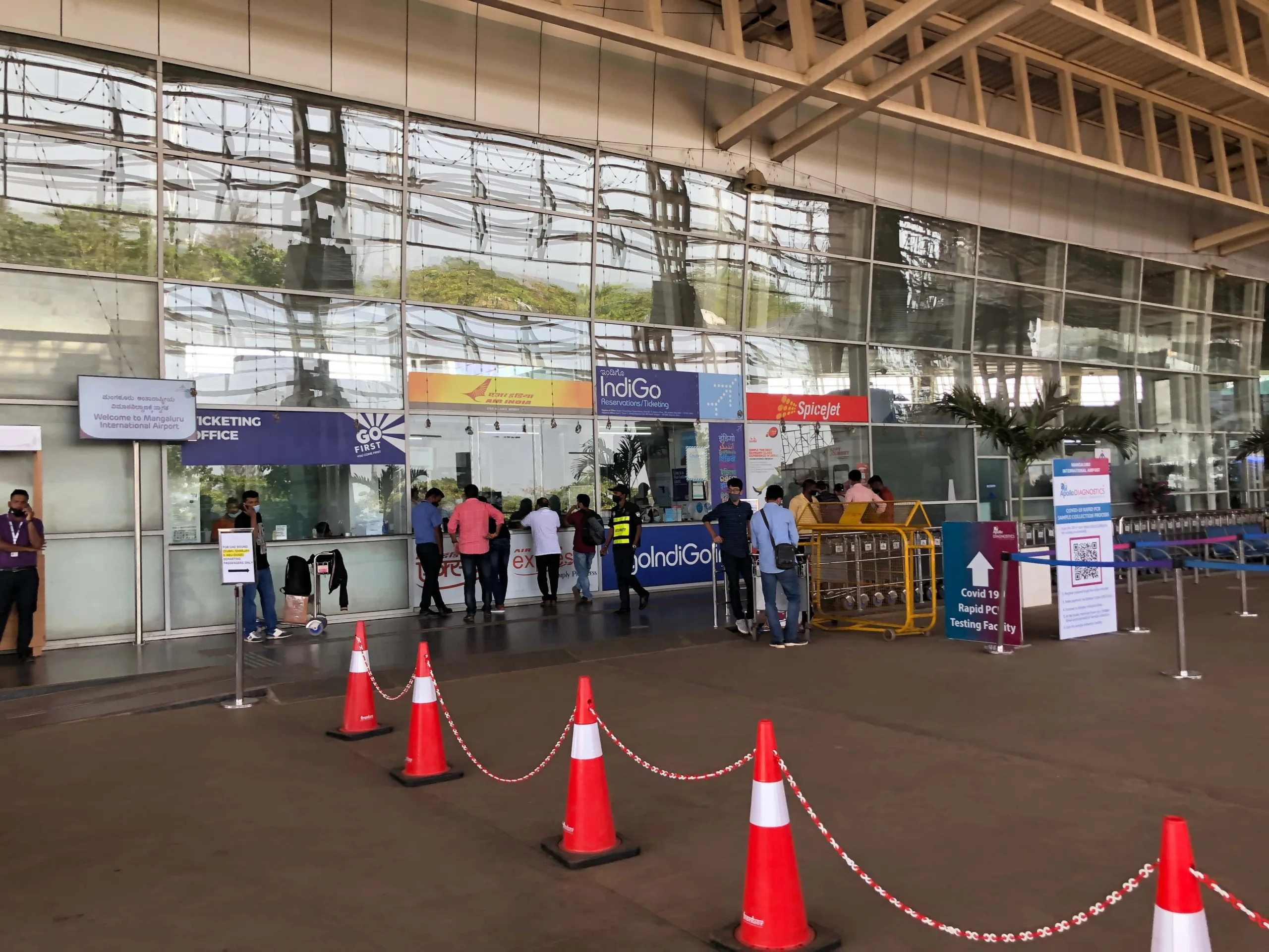 Mangaluru Airport-Departure Facade