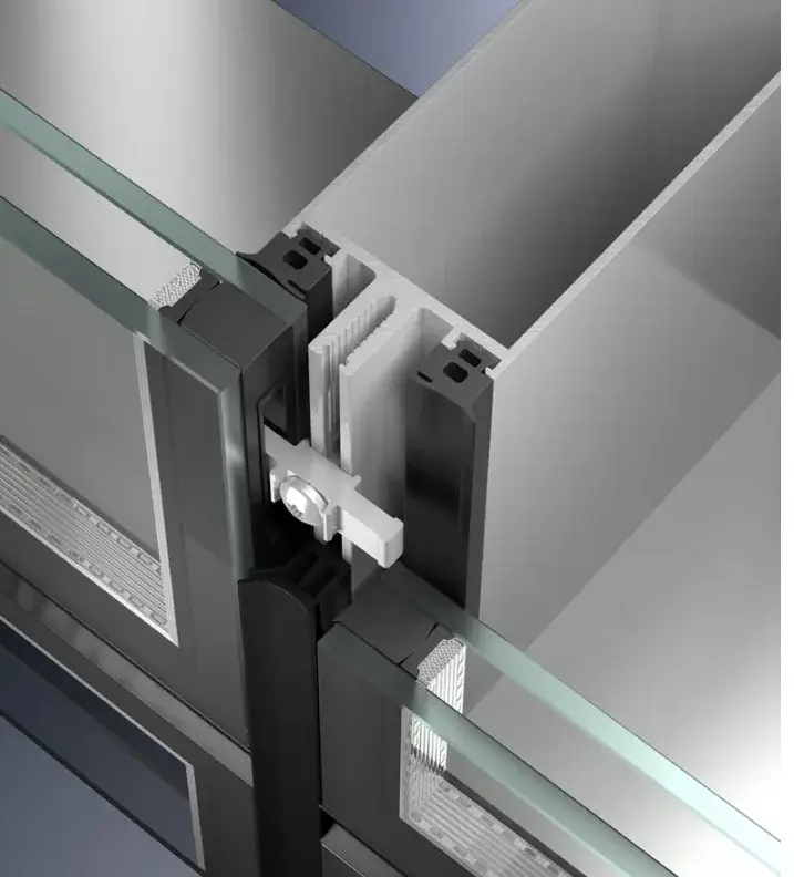 Semi unitised system